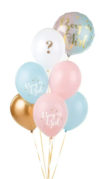 Preview: Latexballons - SET: Boy or Girl - je ø 30cm